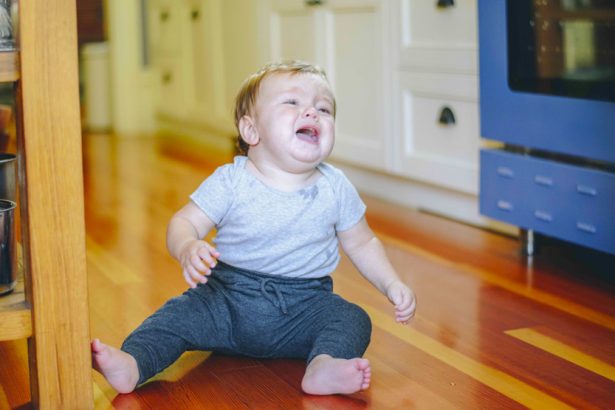 Baby Throws Himself Backwards When Sitting