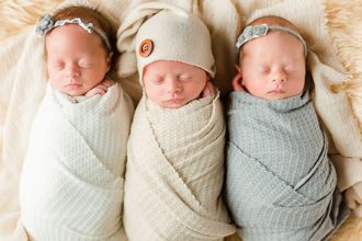 How to Swaddle a Baby with Arms Up