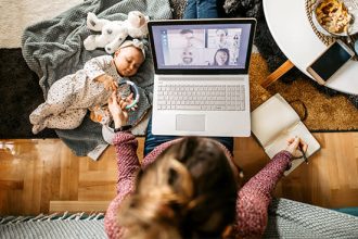 How to Work from Home with a Baby